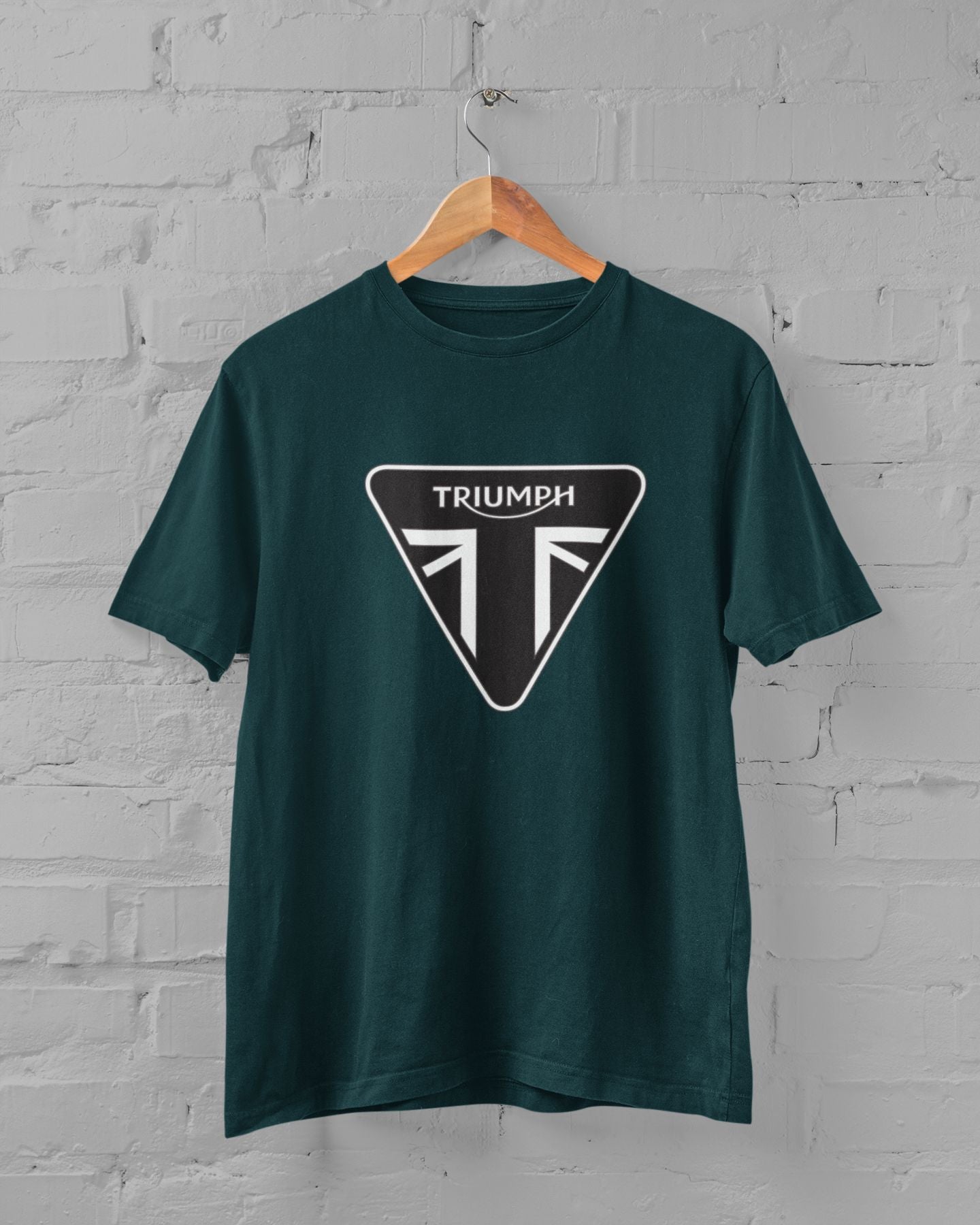 Triumph Graphic Half Sleeve T-shirt for Men