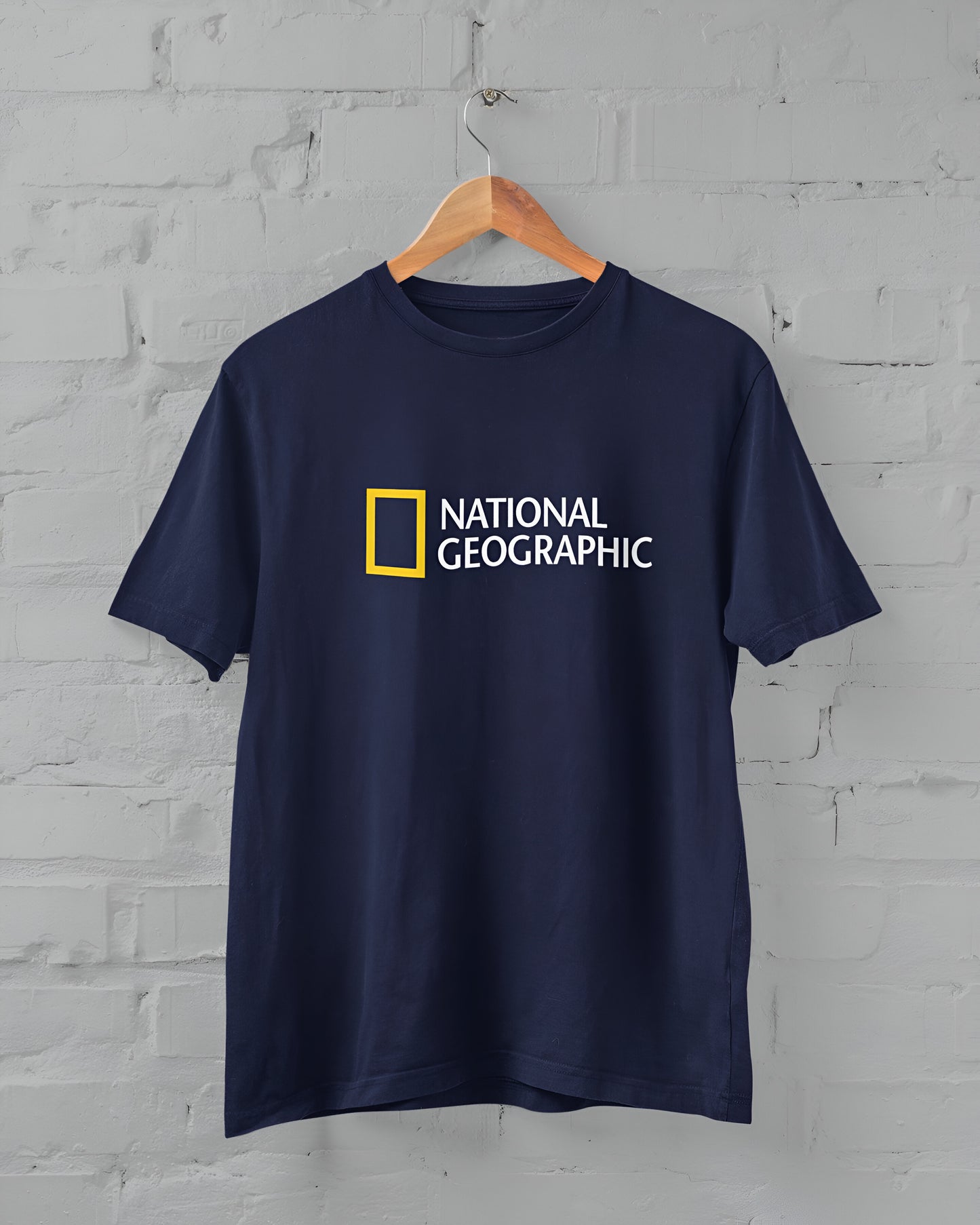 National Geographic Half Sleeve T-shirt for Men