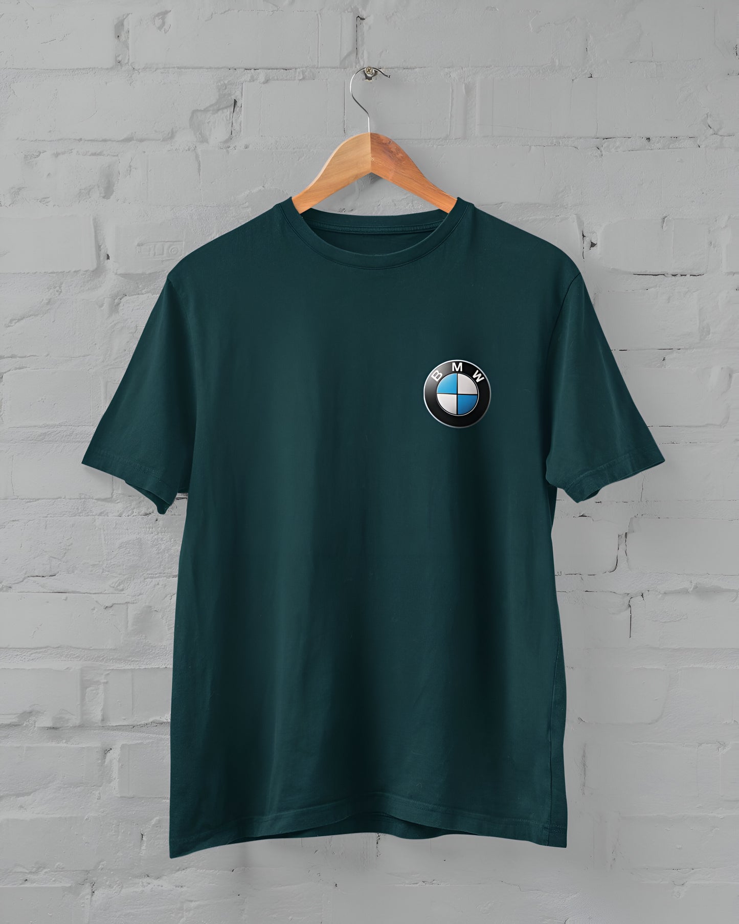 BMW Pocket Logo Half Sleeve T-shirt for Men
