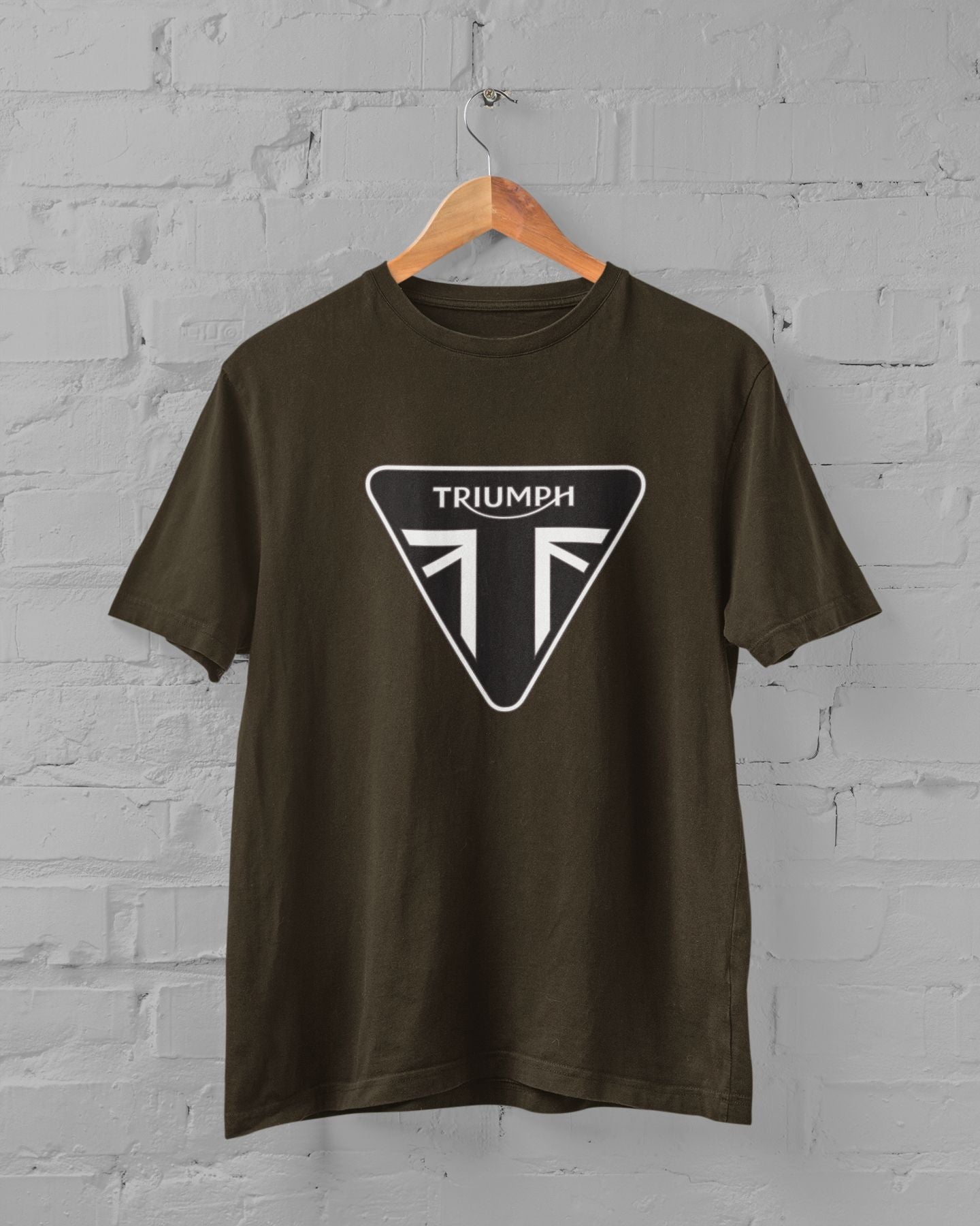 Triumph Graphic Half Sleeve T-shirt for Men