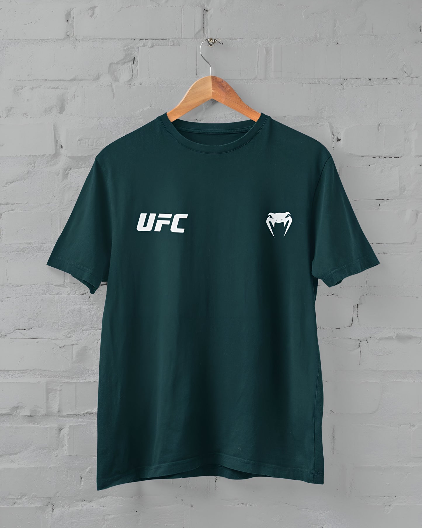 UFC Venum Logo Half Sleeve T-shirt for Men