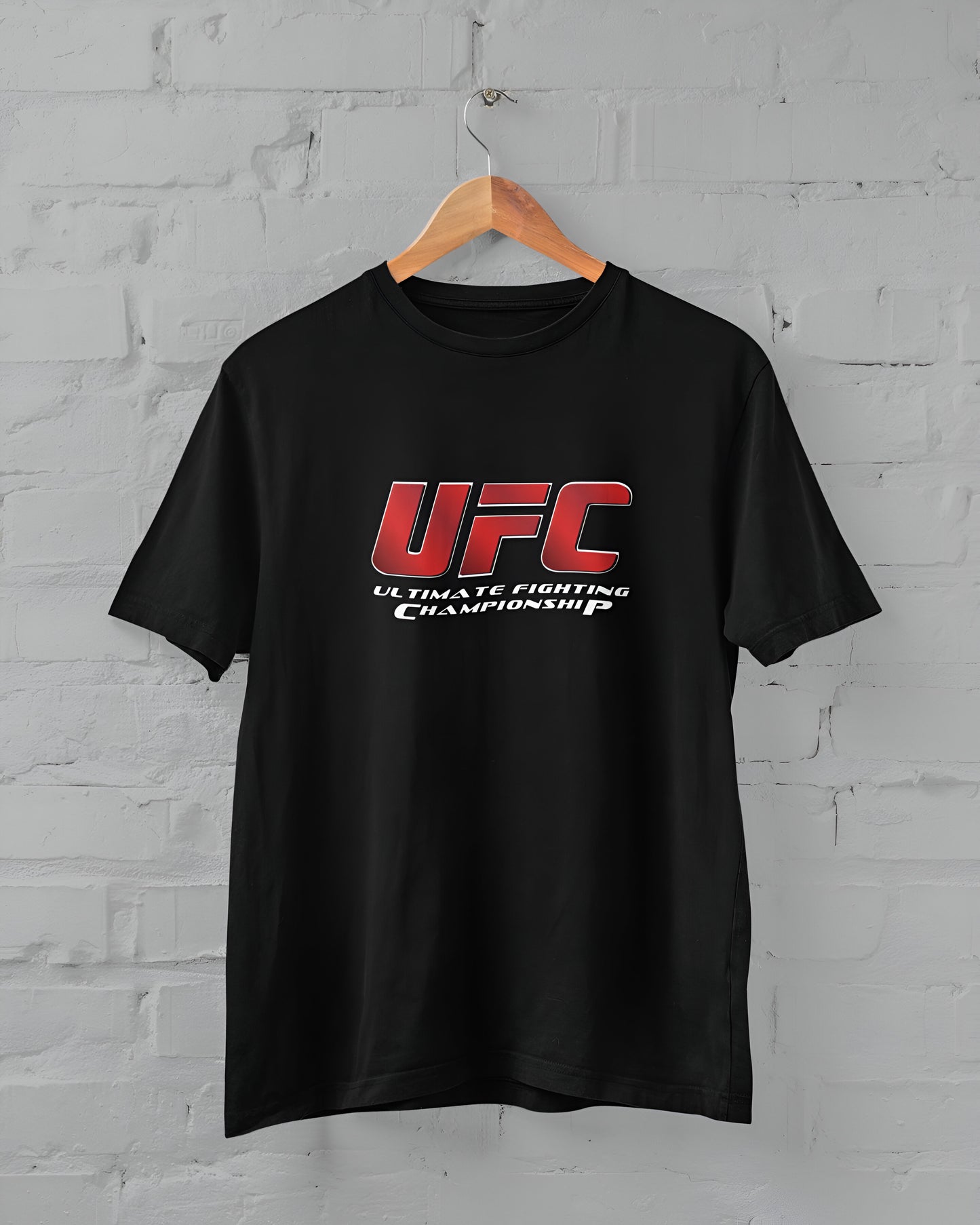UFC Printed Half Sleeve T-shirt for Men
