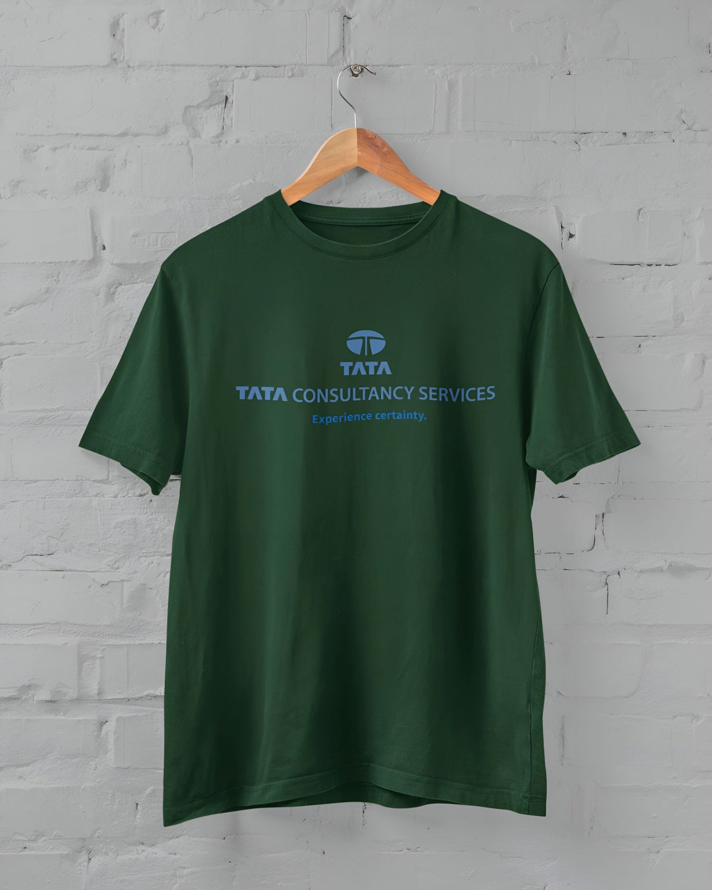 TCS Half Sleeve T-shirt for Men