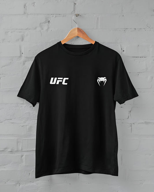 UFC Venum Logo Half Sleeve T-shirt for Men