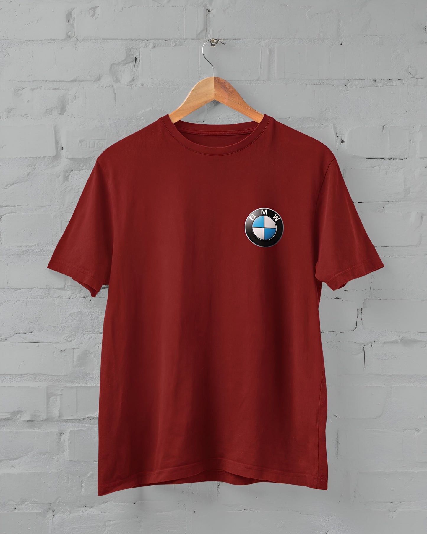 BMW Pocket Logo Half Sleeve T-shirt for Men