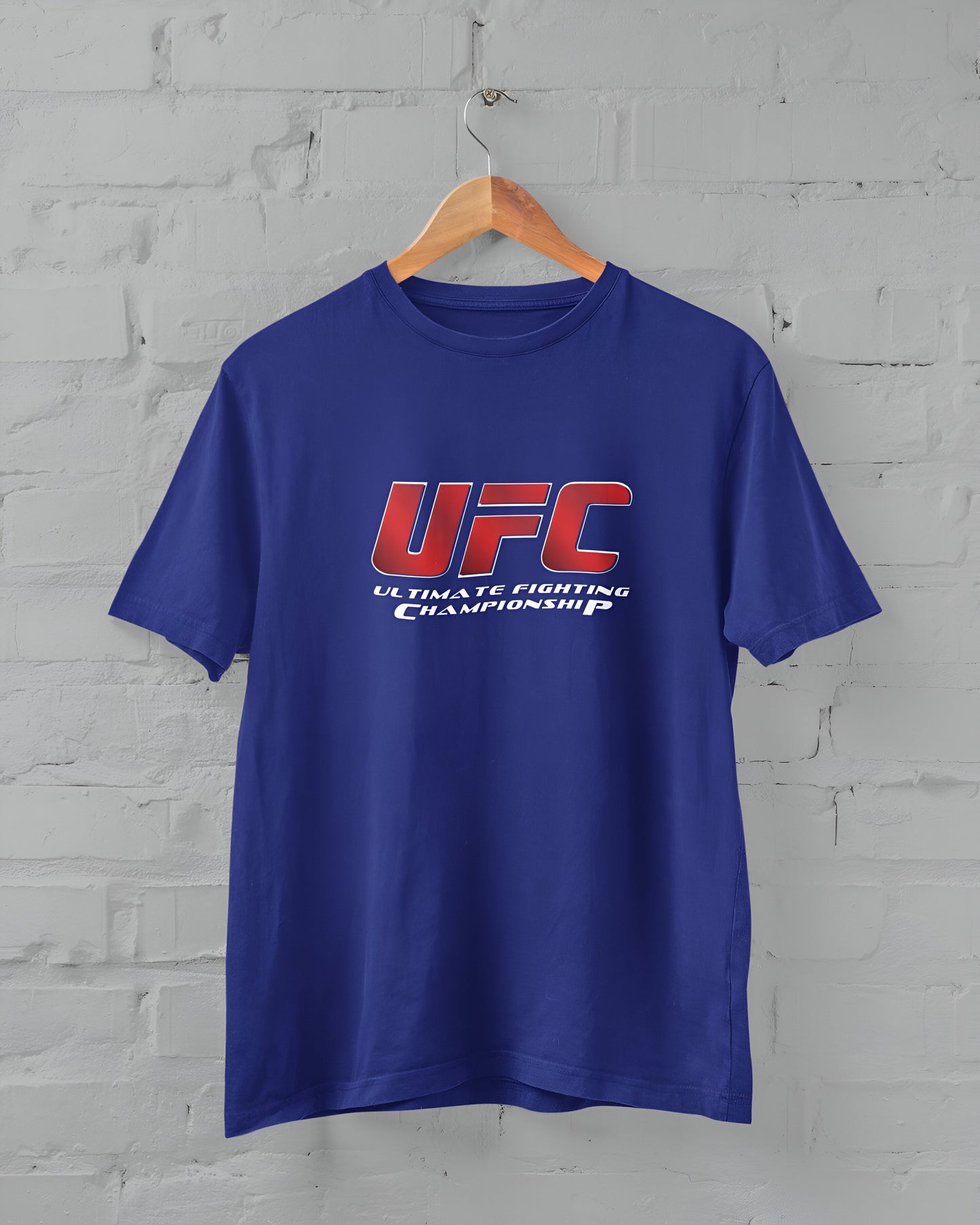 UFC Printed Half Sleeve T-shirt for Men