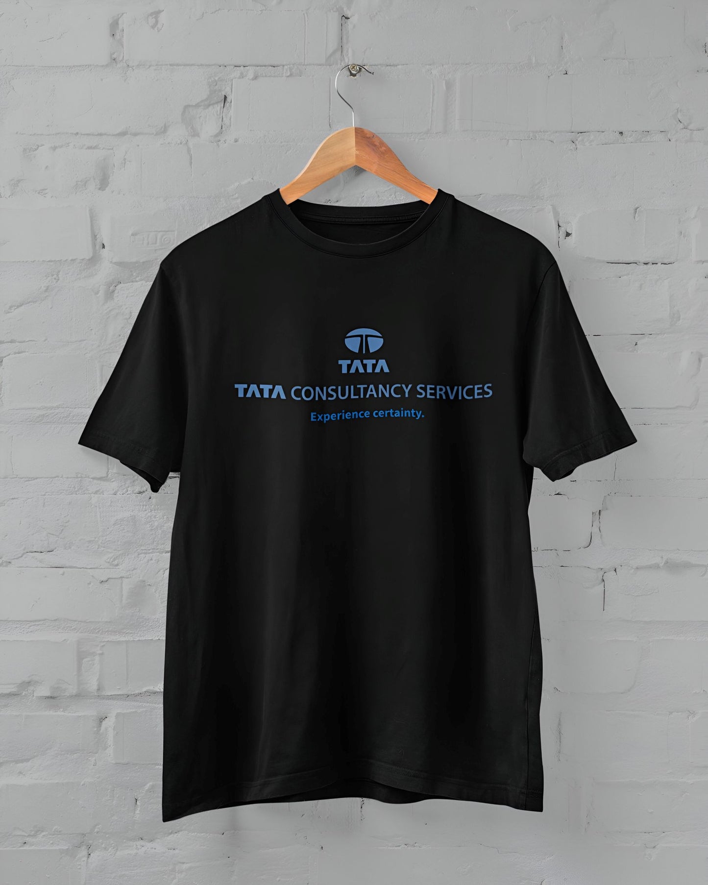 TCS Half Sleeve T-shirt for Men