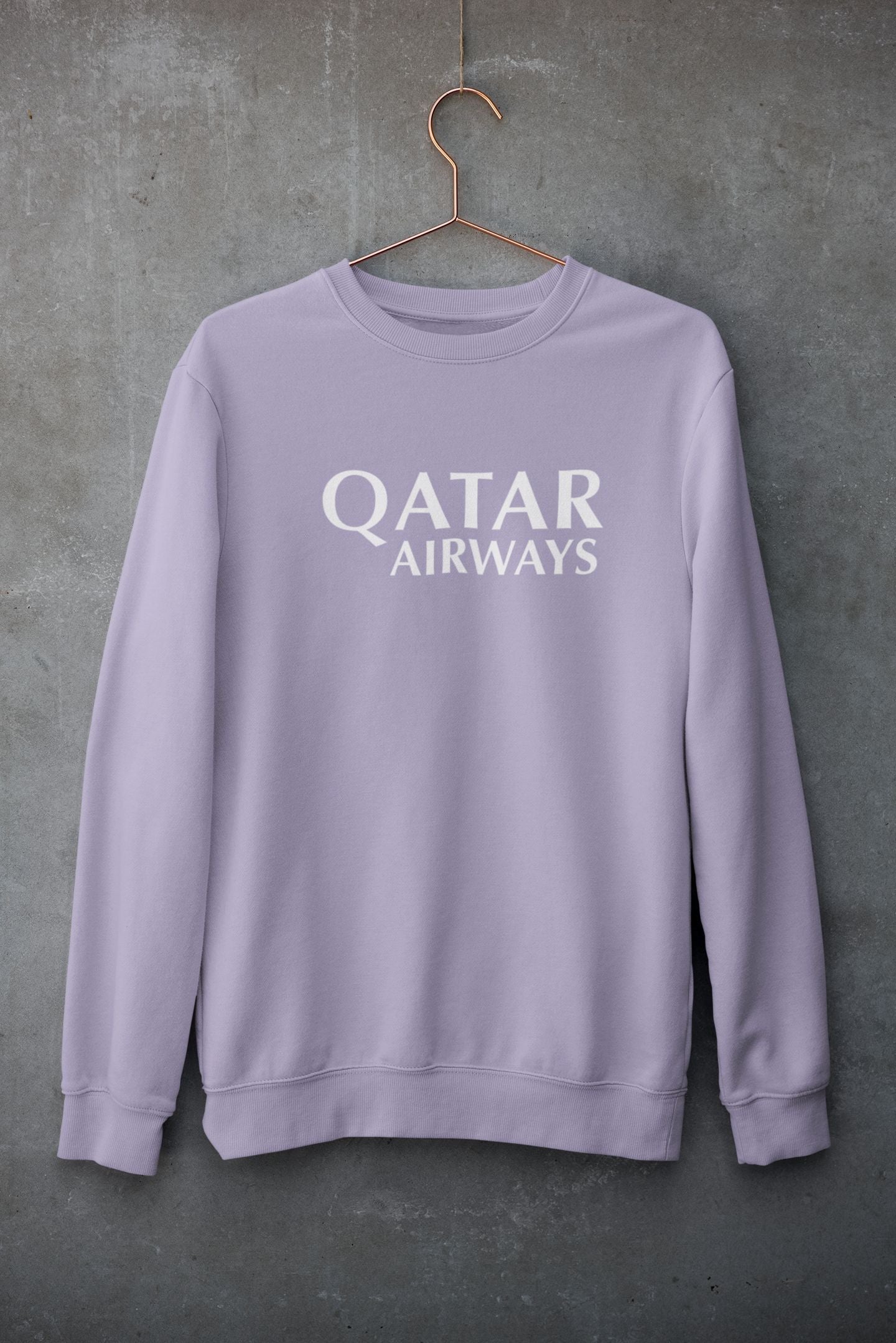 Qatar Airways Printed Unisex Sweatshirt for Men/Women
