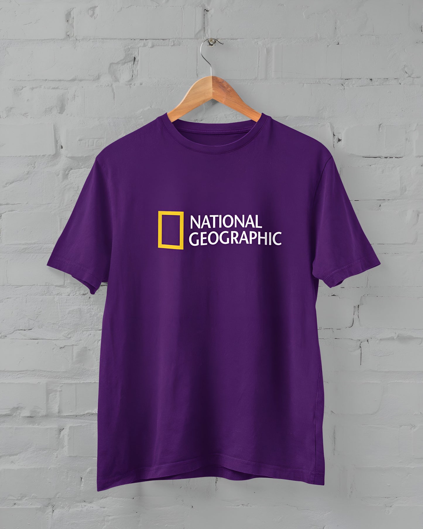 National Geographic Half Sleeve T-shirt for Men