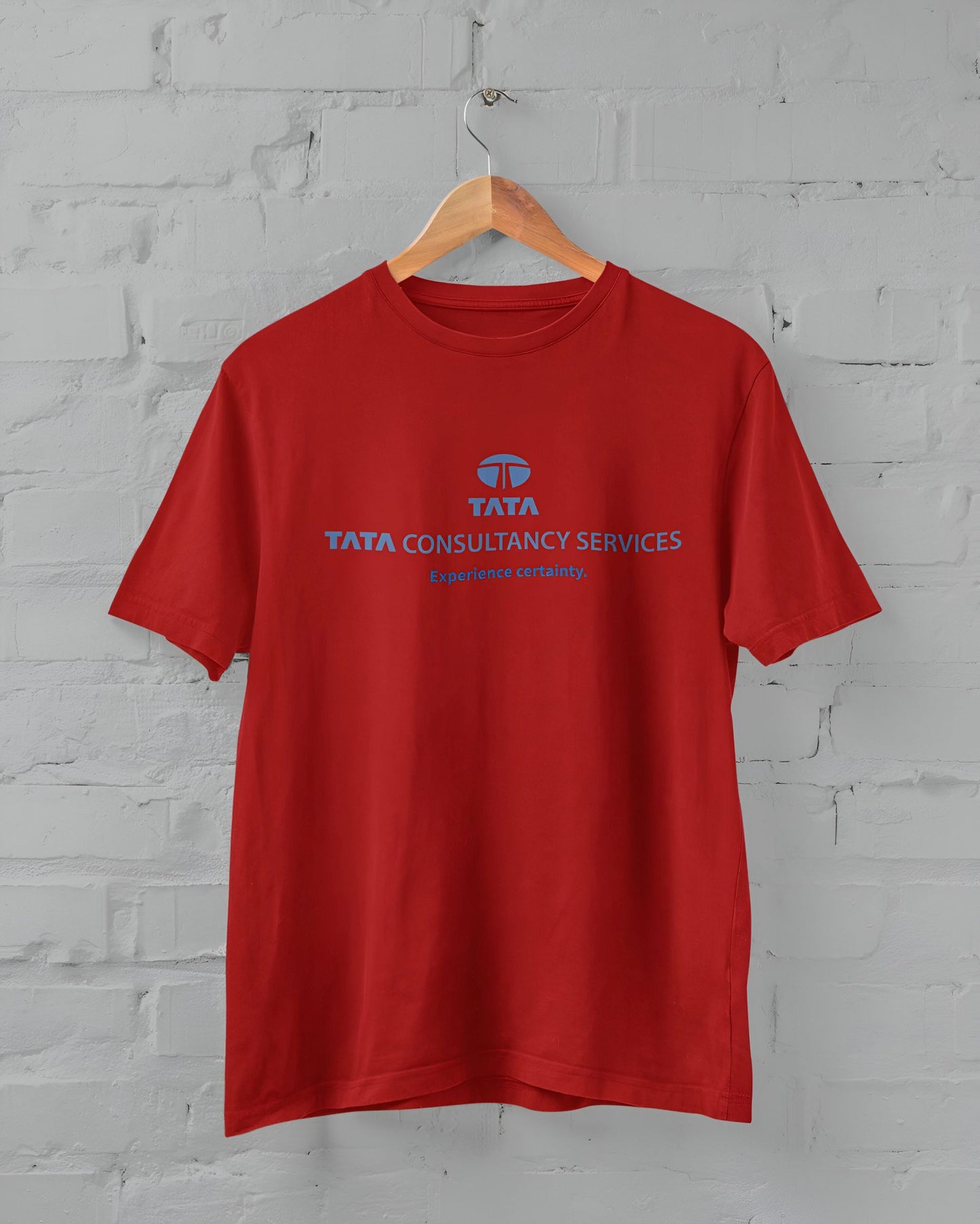 TCS Half Sleeve T-shirt for Men