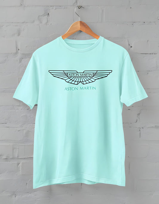 Aston Martain graphic Half Sleeve T-Shirt for Men