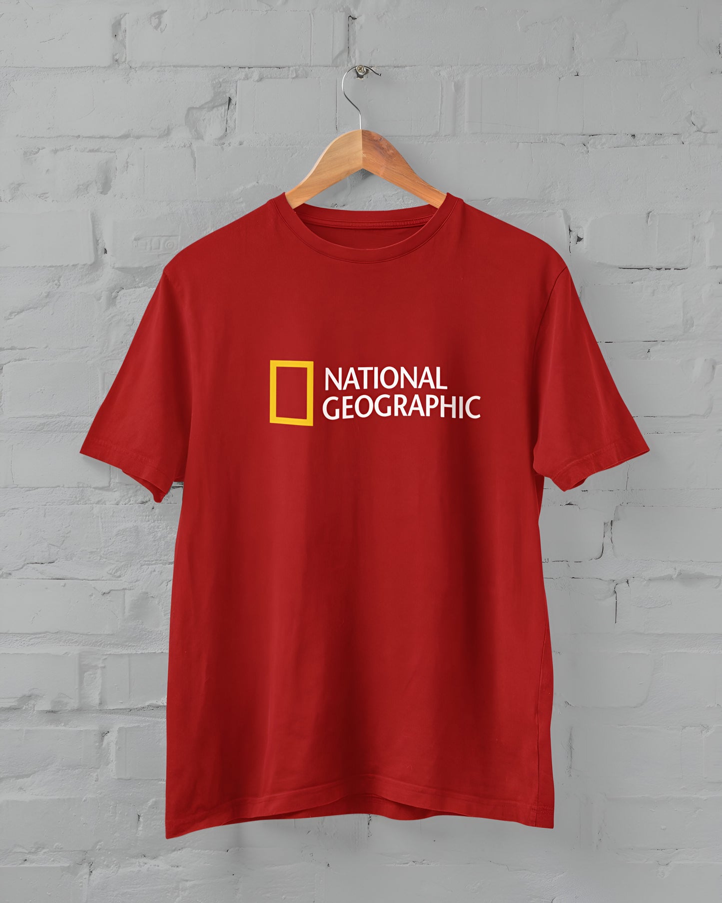 National Geographic Half Sleeve T-shirt for Men
