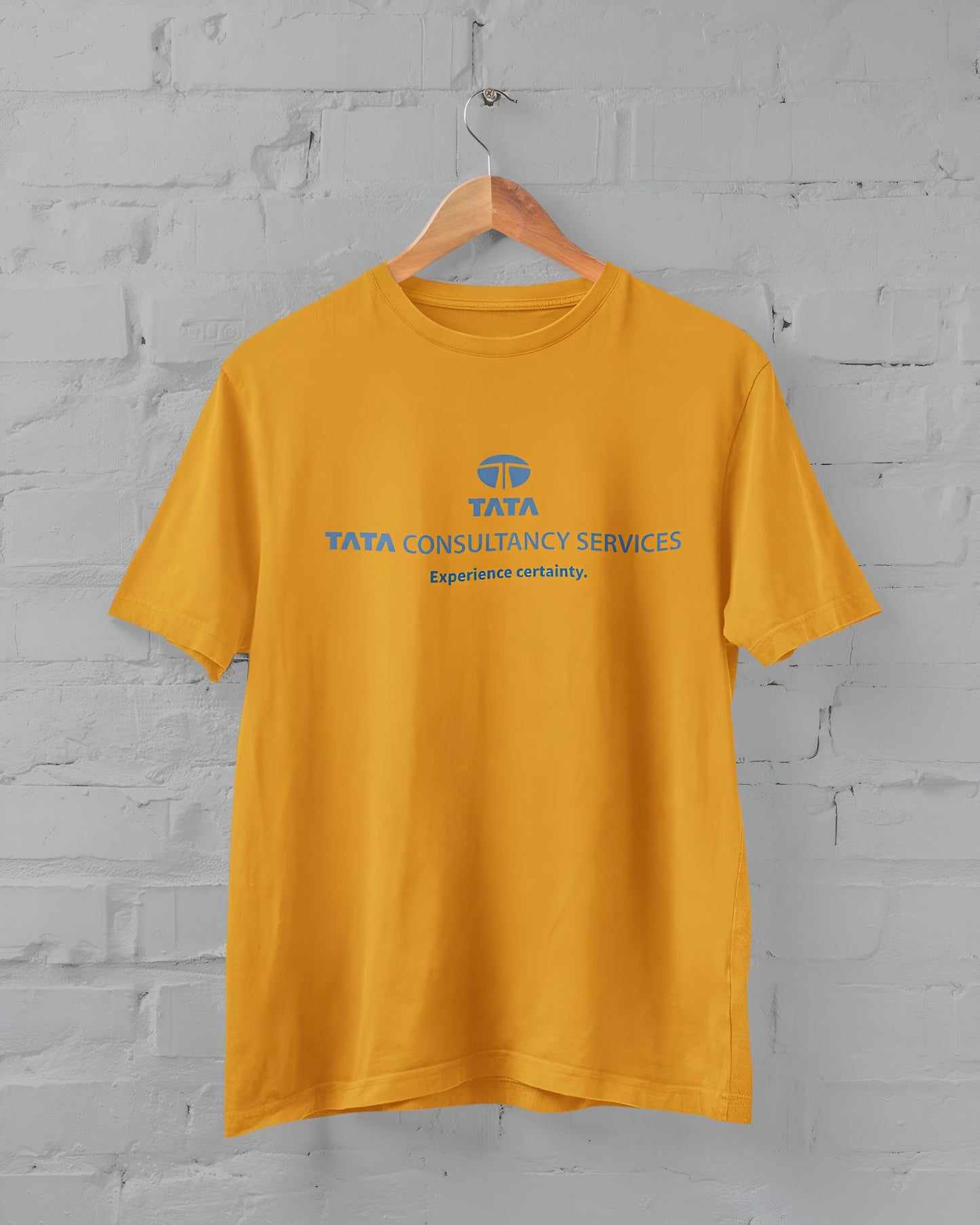 TCS Half Sleeve T-shirt for Men