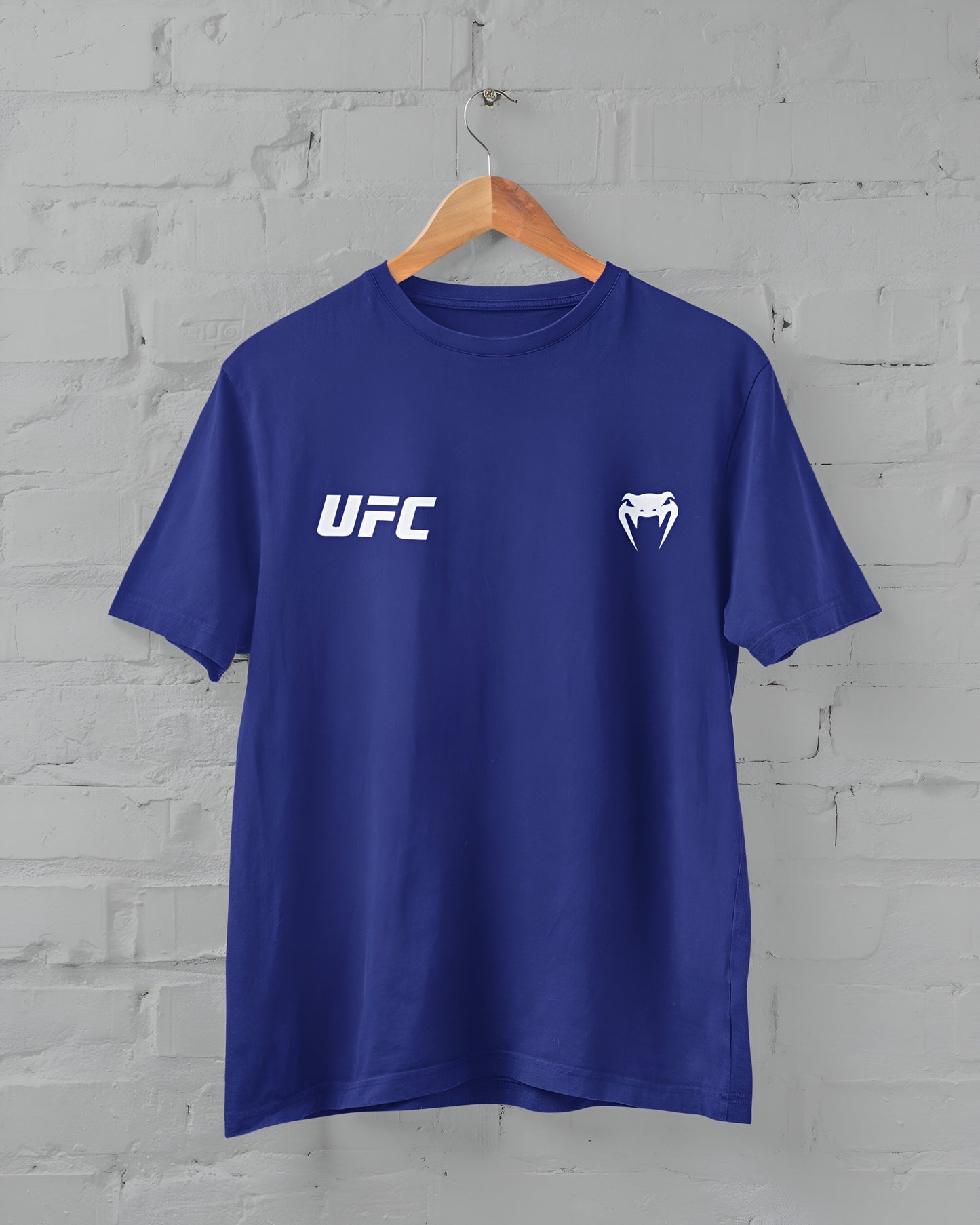 UFC Venum Logo Half Sleeve T-shirt for Men