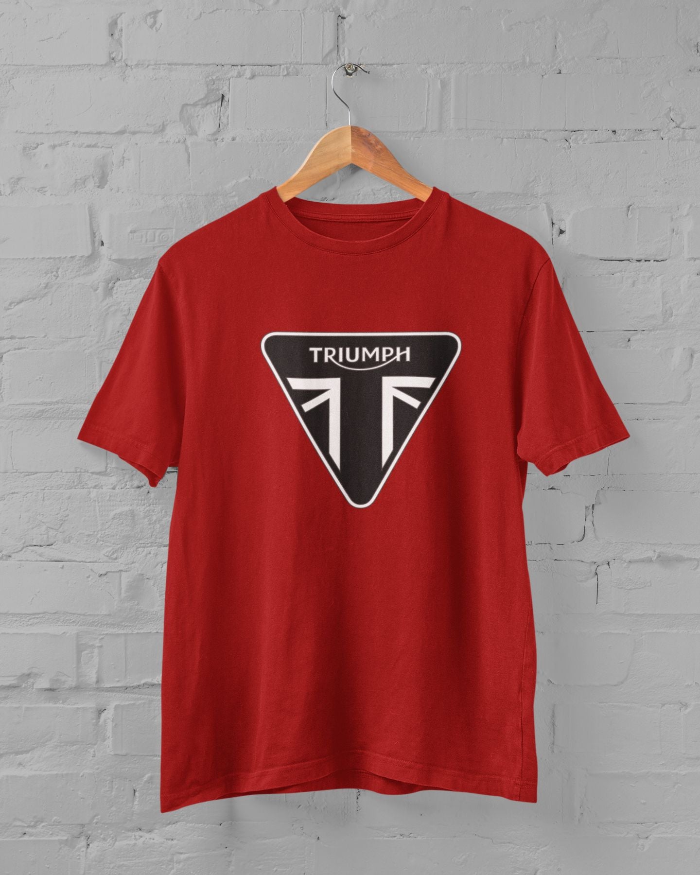 Triumph Graphic Half Sleeve T-shirt for Men