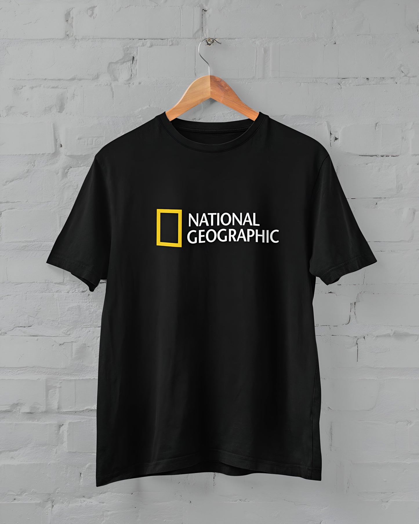 National Geographic Half Sleeve T-shirt for Men