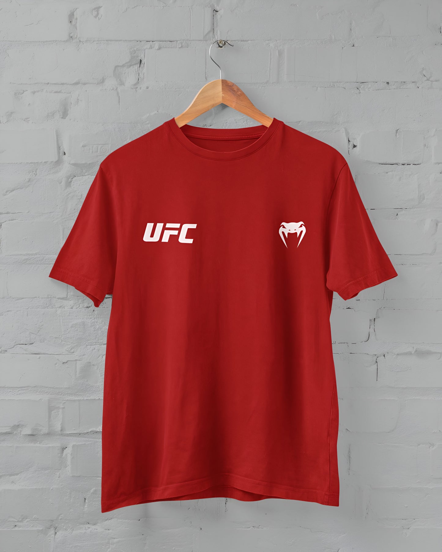 UFC Venum Logo Half Sleeve T-shirt for Men