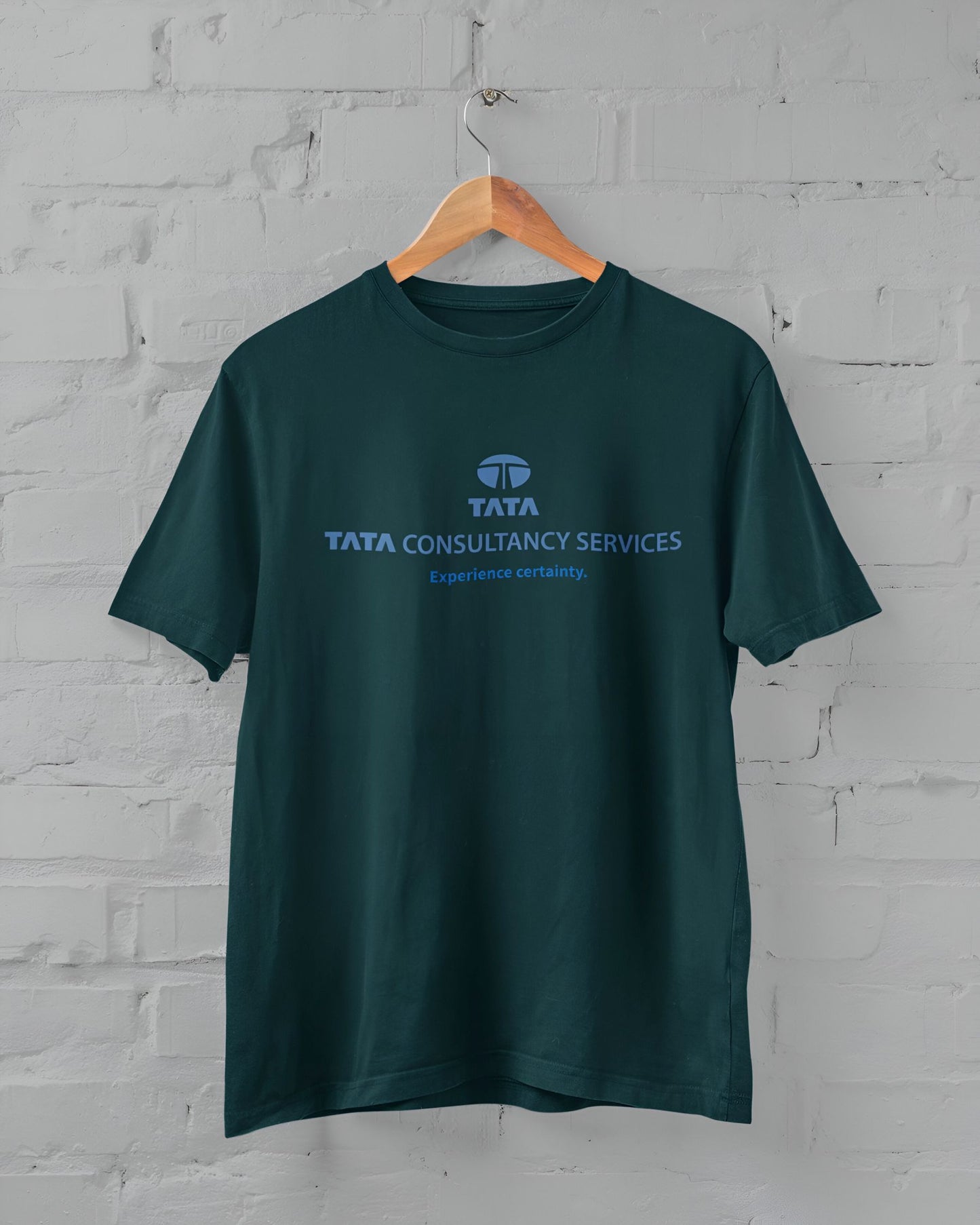 TCS Half Sleeve T-shirt for Men