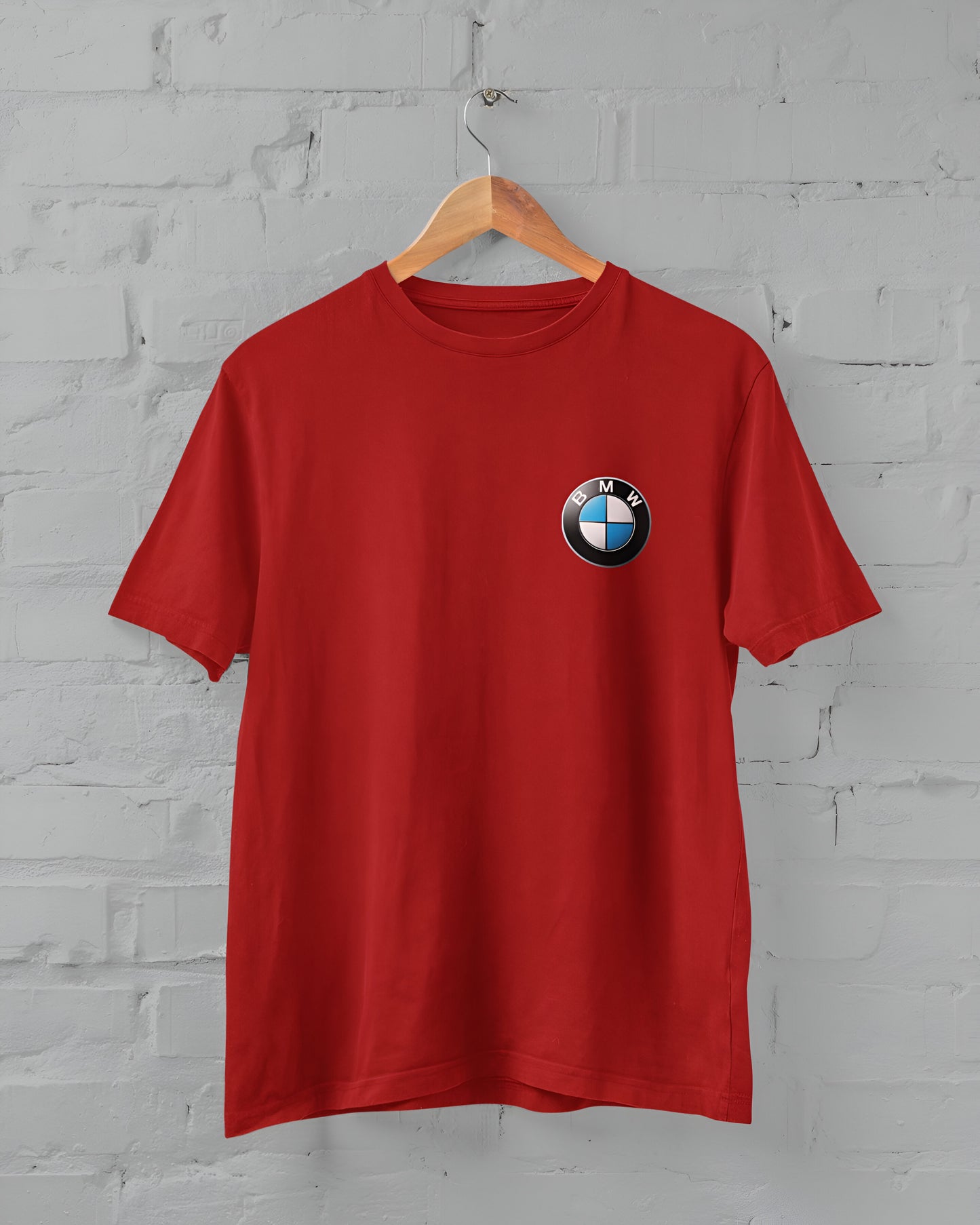 BMW Pocket Logo Half Sleeve T-shirt for Men