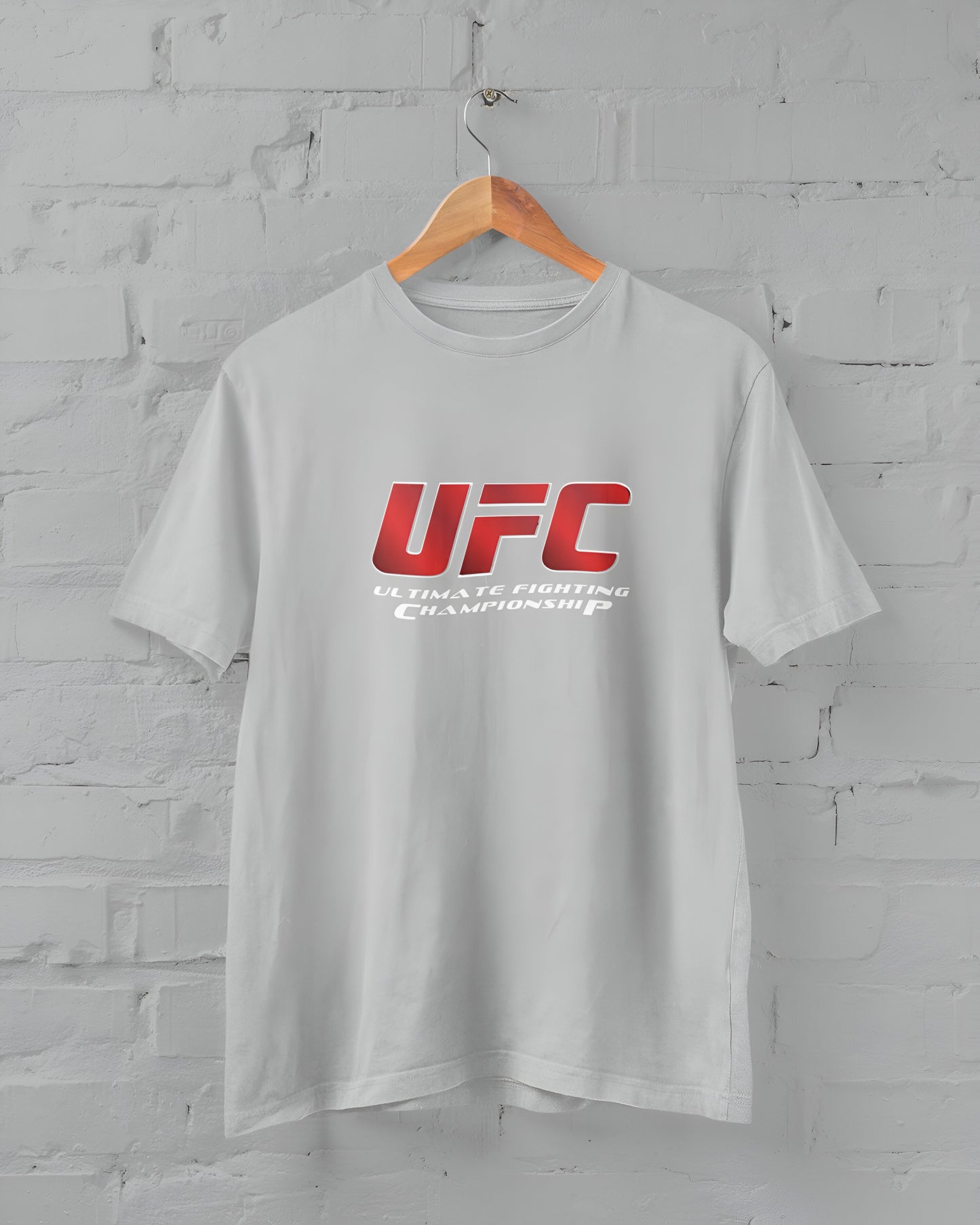 UFC Printed Half Sleeve T-shirt for Men