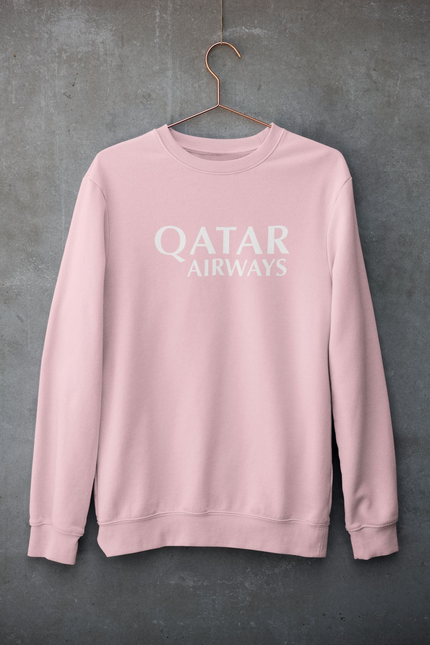 Qatar Airways Printed Unisex Sweatshirt for Men/Women