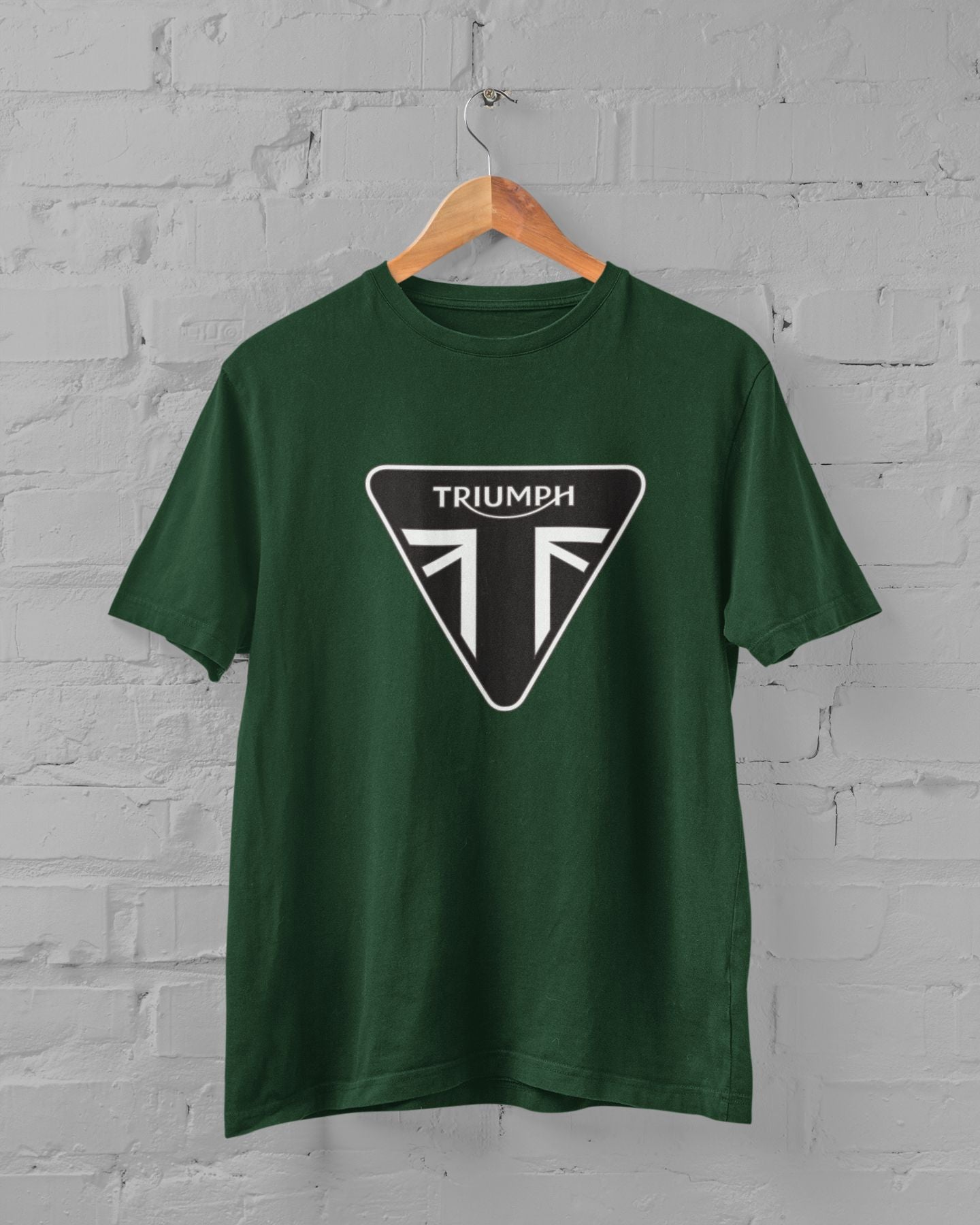 Triumph Graphic Half Sleeve T-shirt for Men