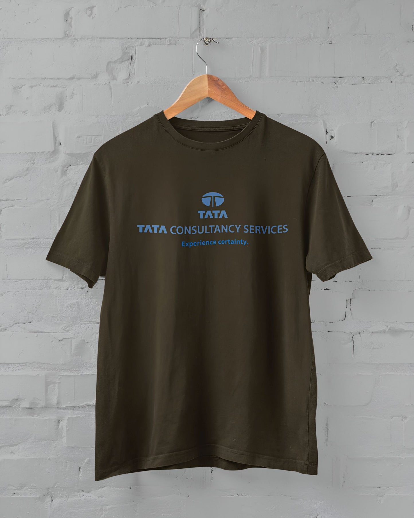 TCS Half Sleeve T-shirt for Men