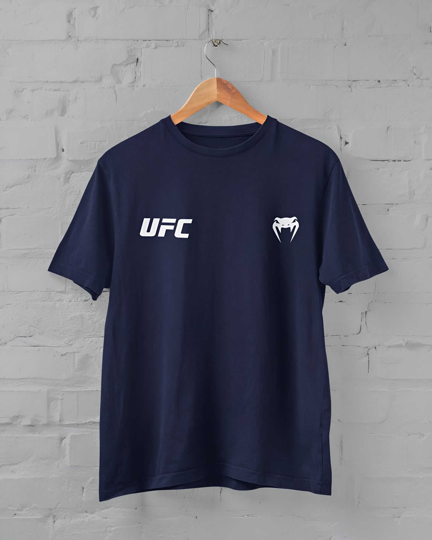 UFC Venum Logo Half Sleeve T-shirt for Men