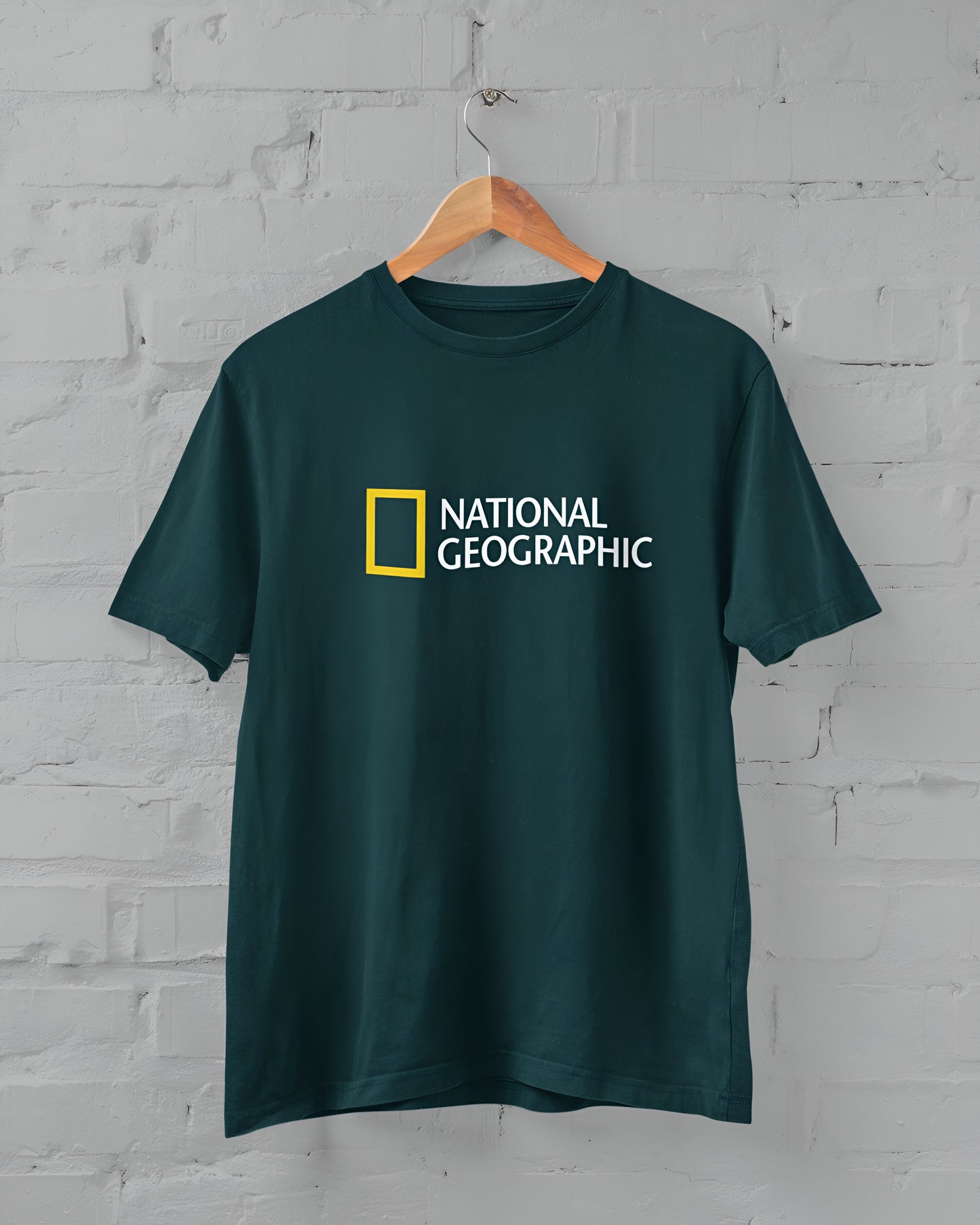 National Geographic Half Sleeve T-shirt for Men