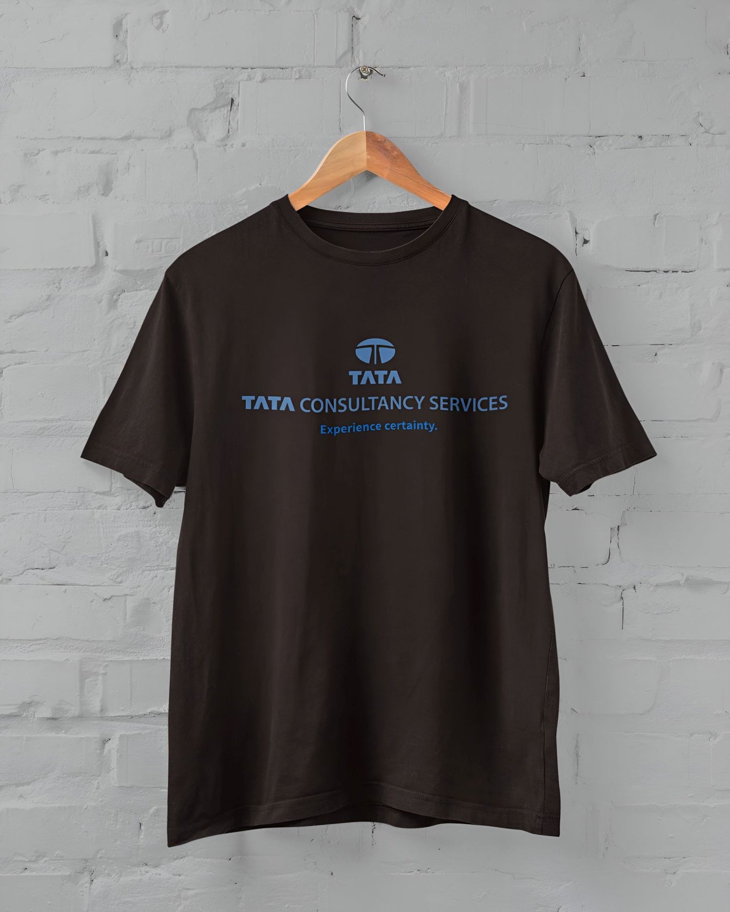 TCS Half Sleeve T-shirt for Men