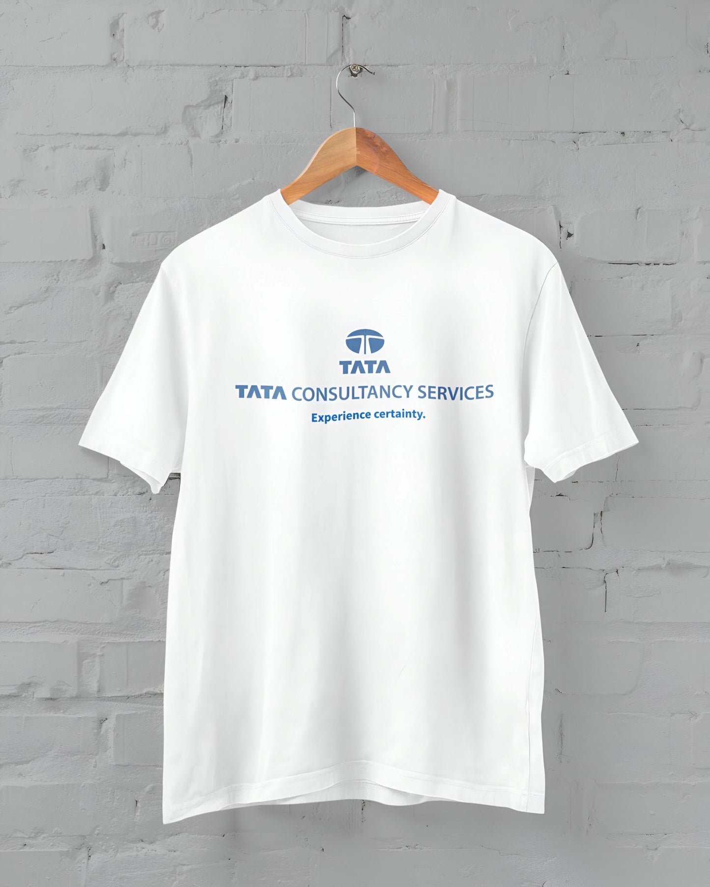 TCS Half Sleeve T-shirt for Men