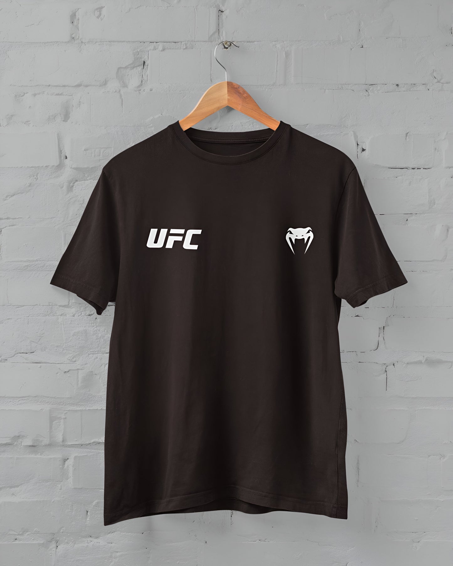 UFC Venum Logo Half Sleeve T-shirt for Men