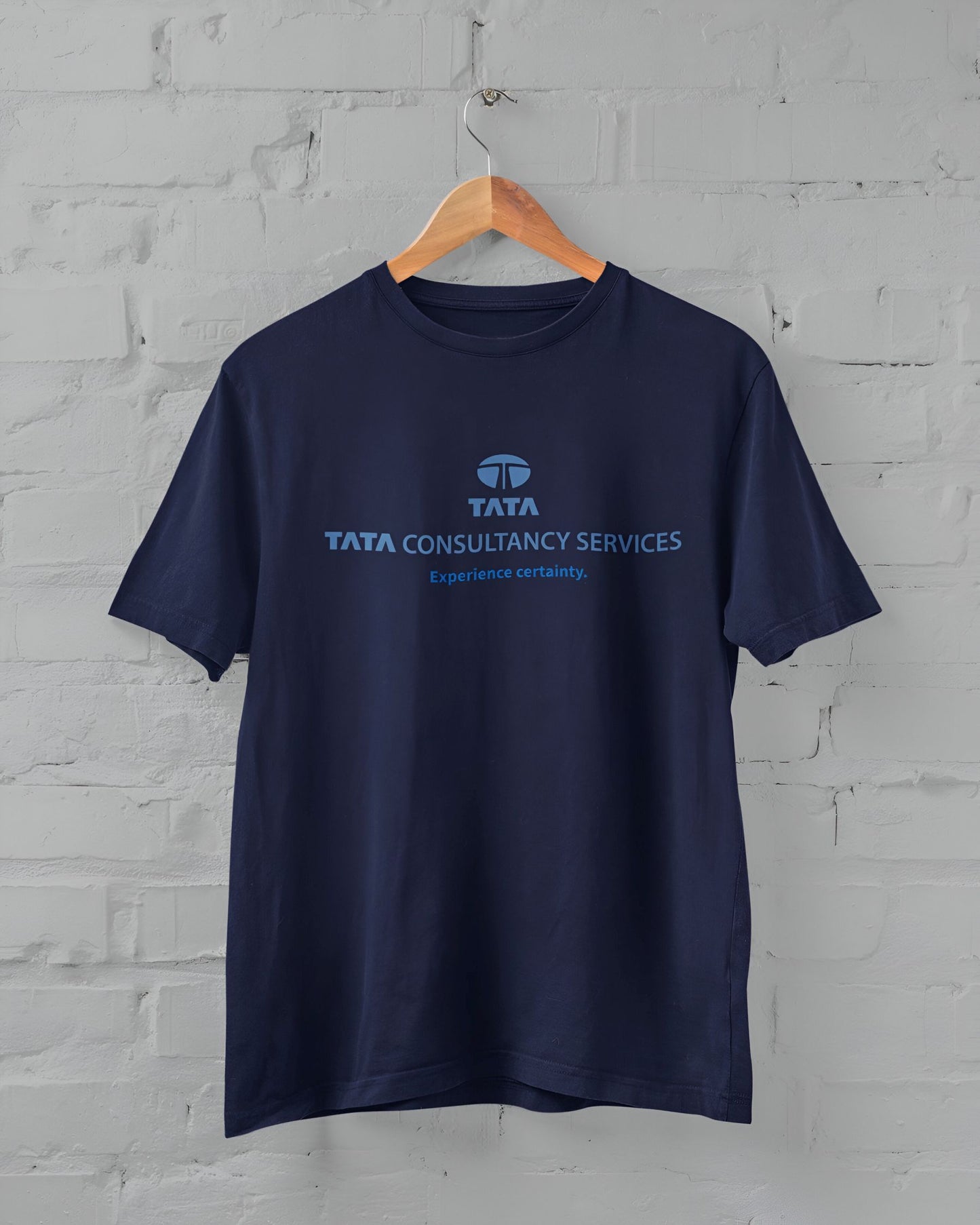 TCS Half Sleeve T-shirt for Men