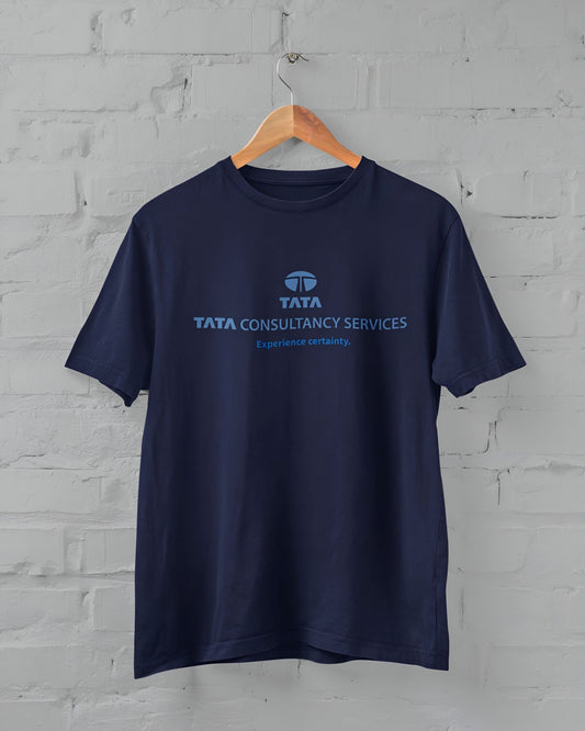 TCS Half Sleeve T-shirt for Men