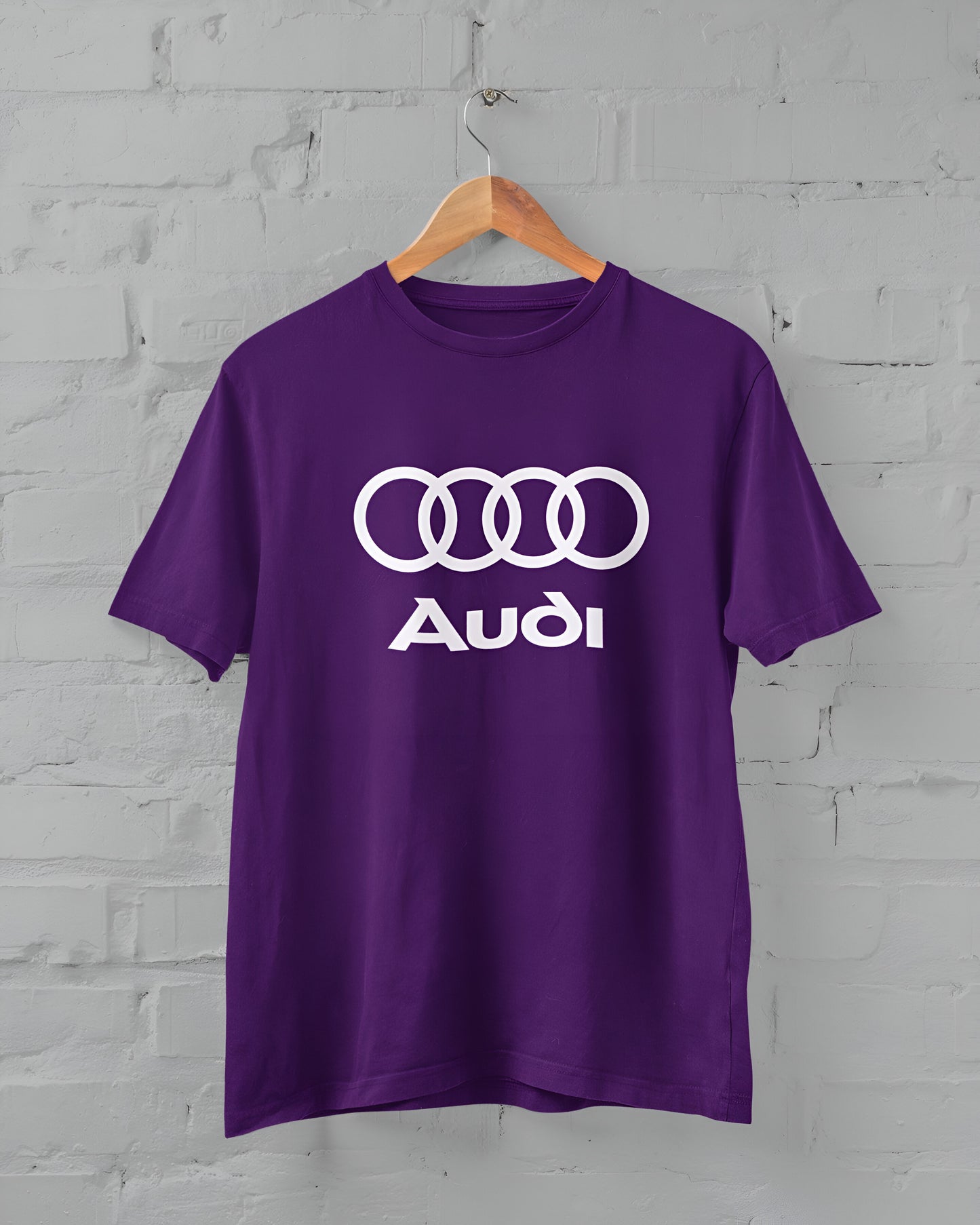 Audi Half Sleeve T-shirt for Men