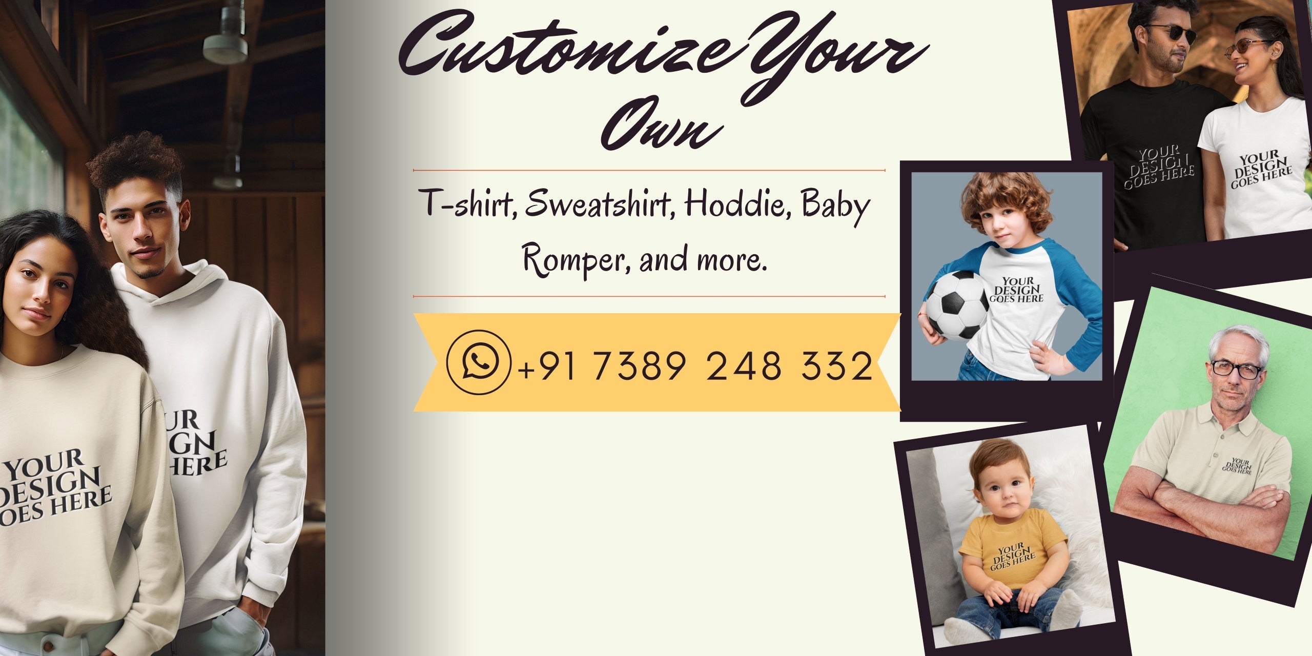 Customization Banner
