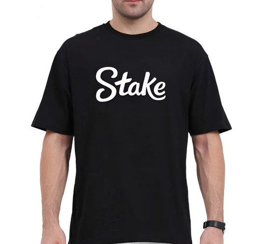 Stake Printed Oversized T-shirt for Men