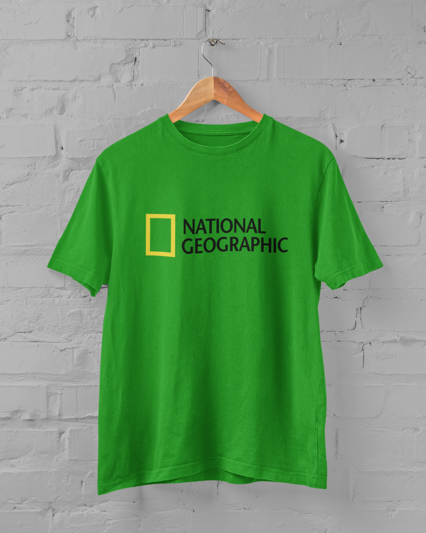National Geographic Printed Half Sleeve T-shirt for Men