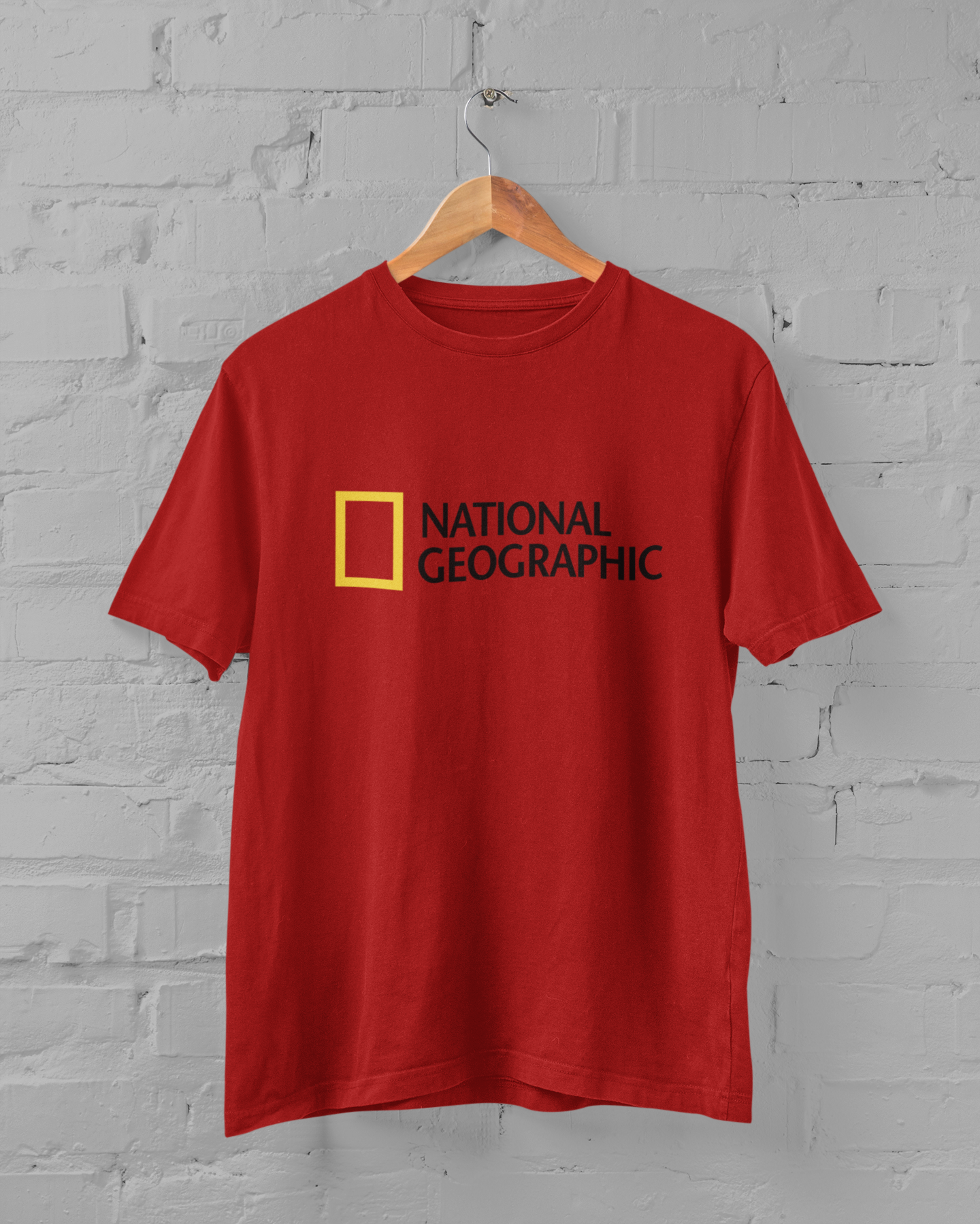 National Geographic Printed Half Sleeve T-shirt for Men