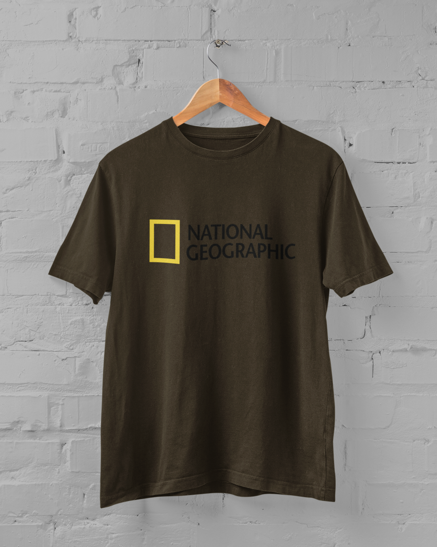 National Geographic Printed Half Sleeve T-shirt for Men