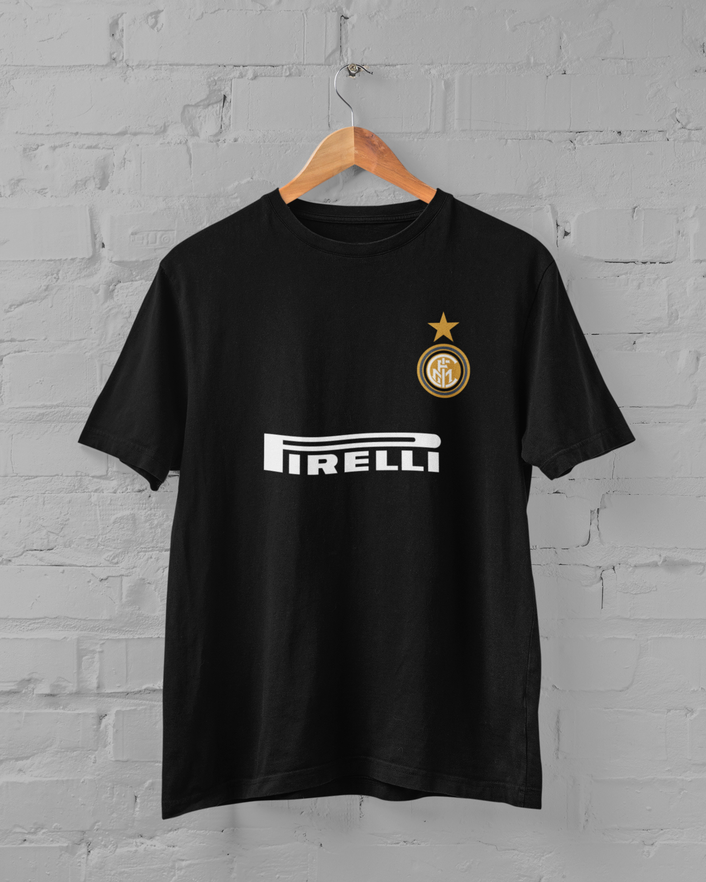 Inter Milan Printed Half Sleeve T-shirt for Men