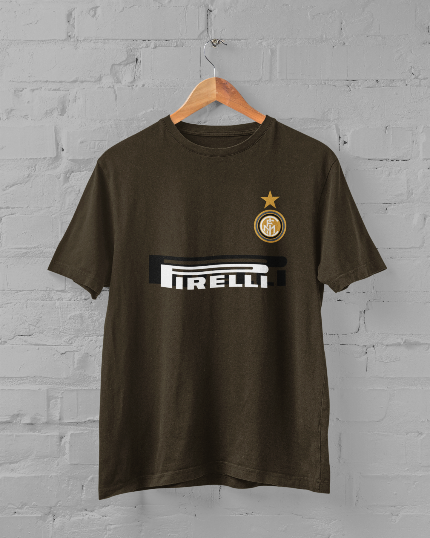 Inter Milan Printed Half Sleeve T-shirt for Men