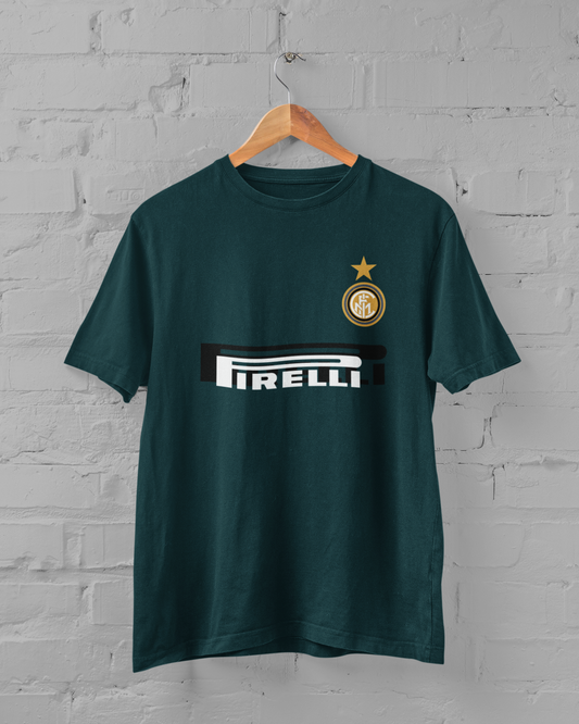 Inter Milan Printed Half Sleeve T-shirt for Men