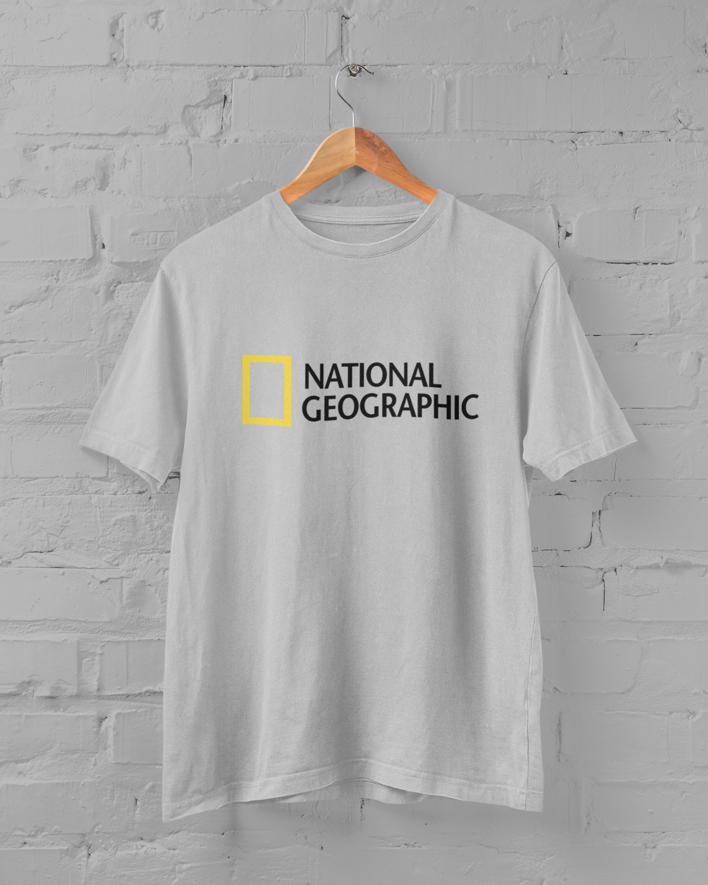 National Geographic Printed Half Sleeve T-shirt for Men