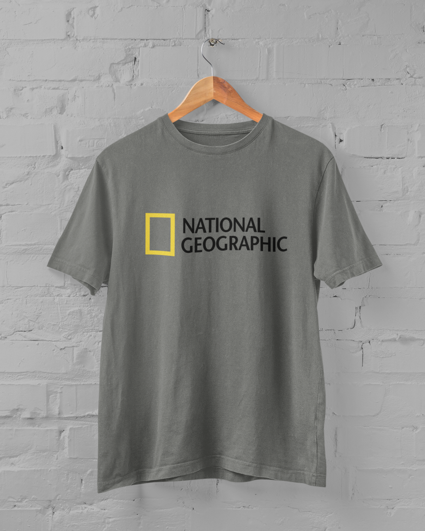 National Geographic Printed Half Sleeve T-shirt for Men
