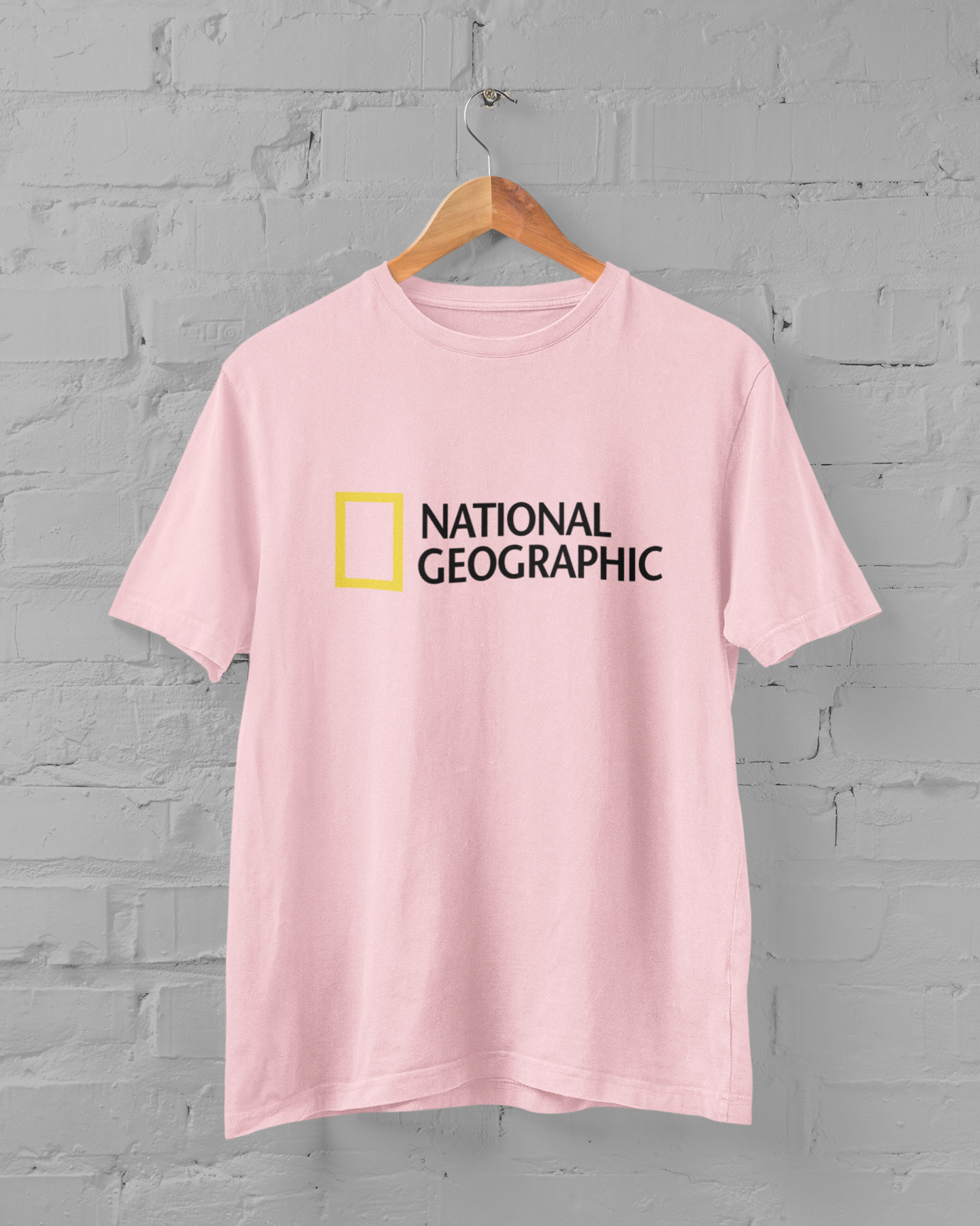 National Geographic Printed Half Sleeve T-shirt for Men