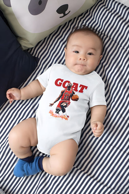 GOAT Michael Jordan Romper For Kid's / Boy Or Girl