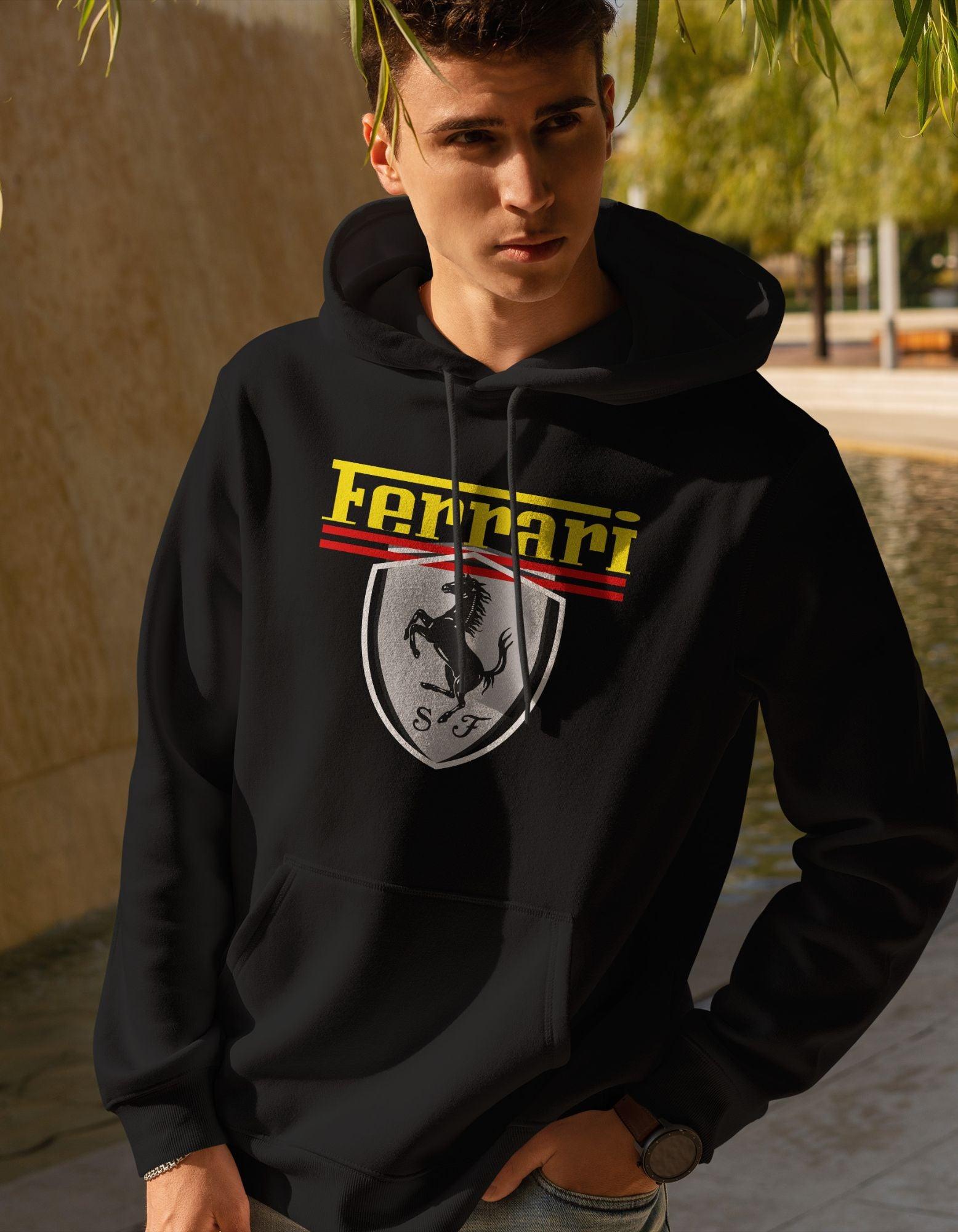 Ferrari Printed Unisex Hoodie For Men/Women - ShosaQualiTees