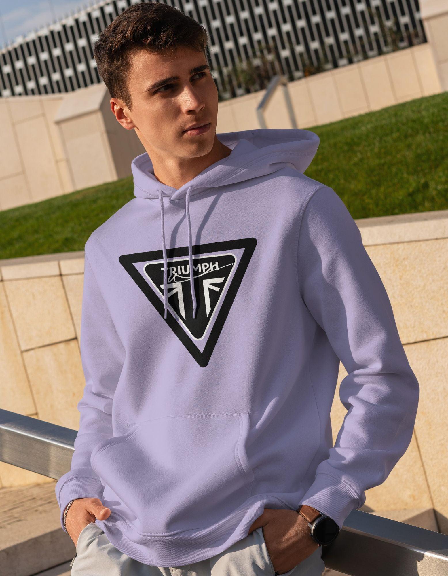 Triumph Printed Unisex Hoodie For Men/Women