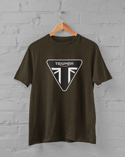 Triumph Graphic Half Sleeve T-shirt for Men